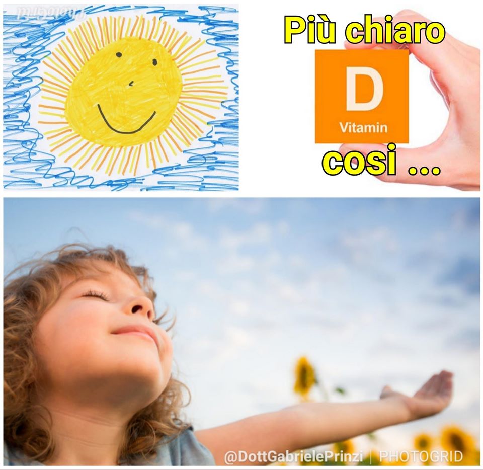 Vitamina D. I Pediatri Italiani confermano la carenza mondiale e la necessità di "terapia giornaliera" in età pediatrica.