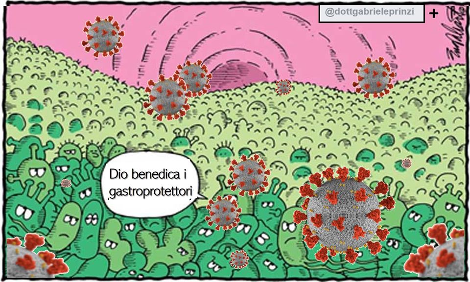 Funzione fisiologica dell'acido gastrico e conseguenze micro-biologiche della sua inibizione