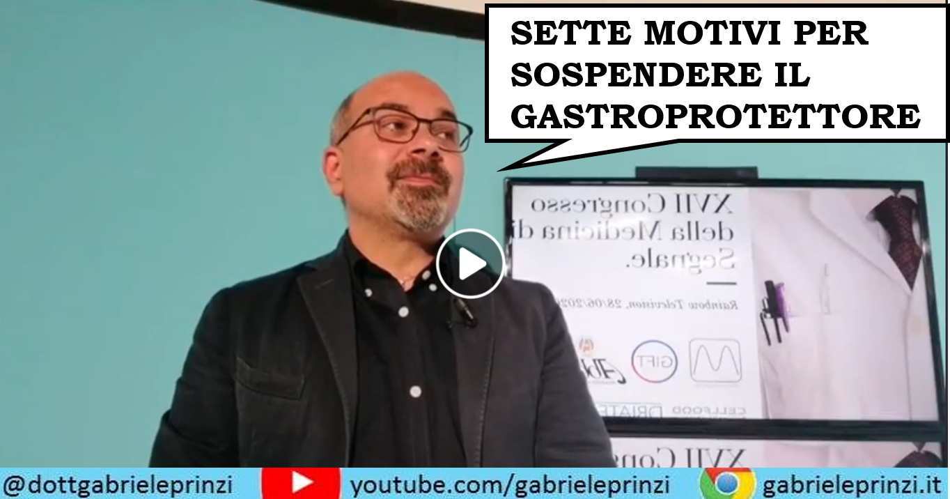 Vuoi 7 motivi per sospendere il gastroprotettore?