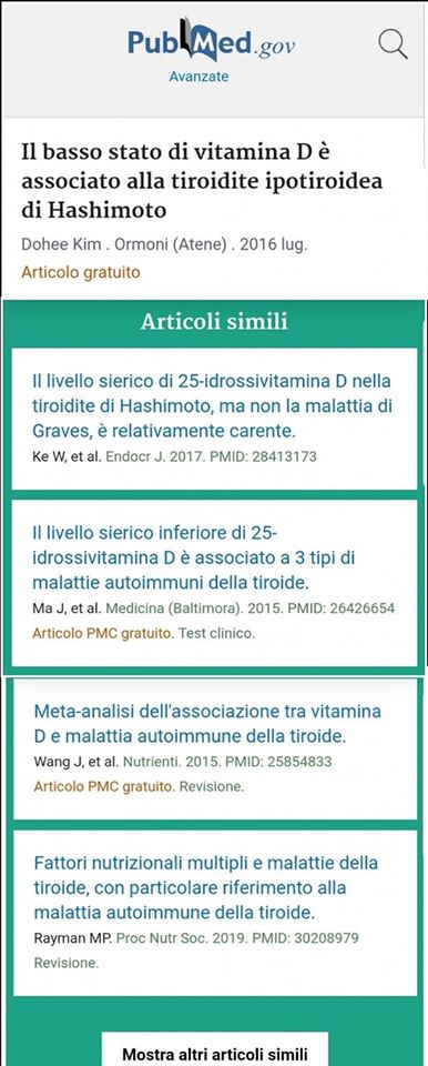 Speciale Tiroiditi di Hashimoto